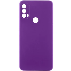 Чохол TPU GETMAN Liquid Silk Full Camera для Motorola Moto E40