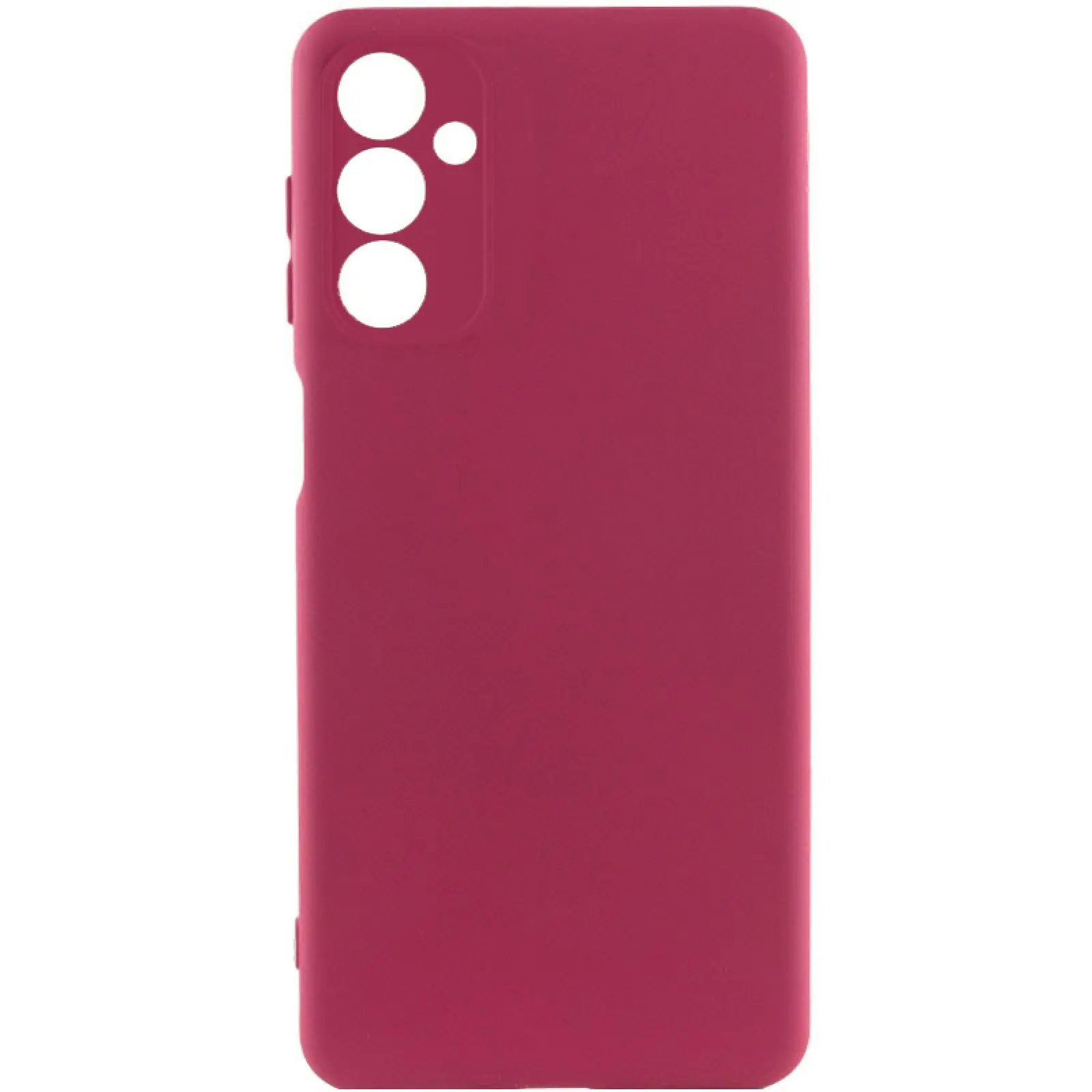 Чехол TPU GETMAN Liquid Silk Full Camera для Samsung Galaxy A34 5G, Бордовый / Marsala, TPU, купить оптом с доставкой