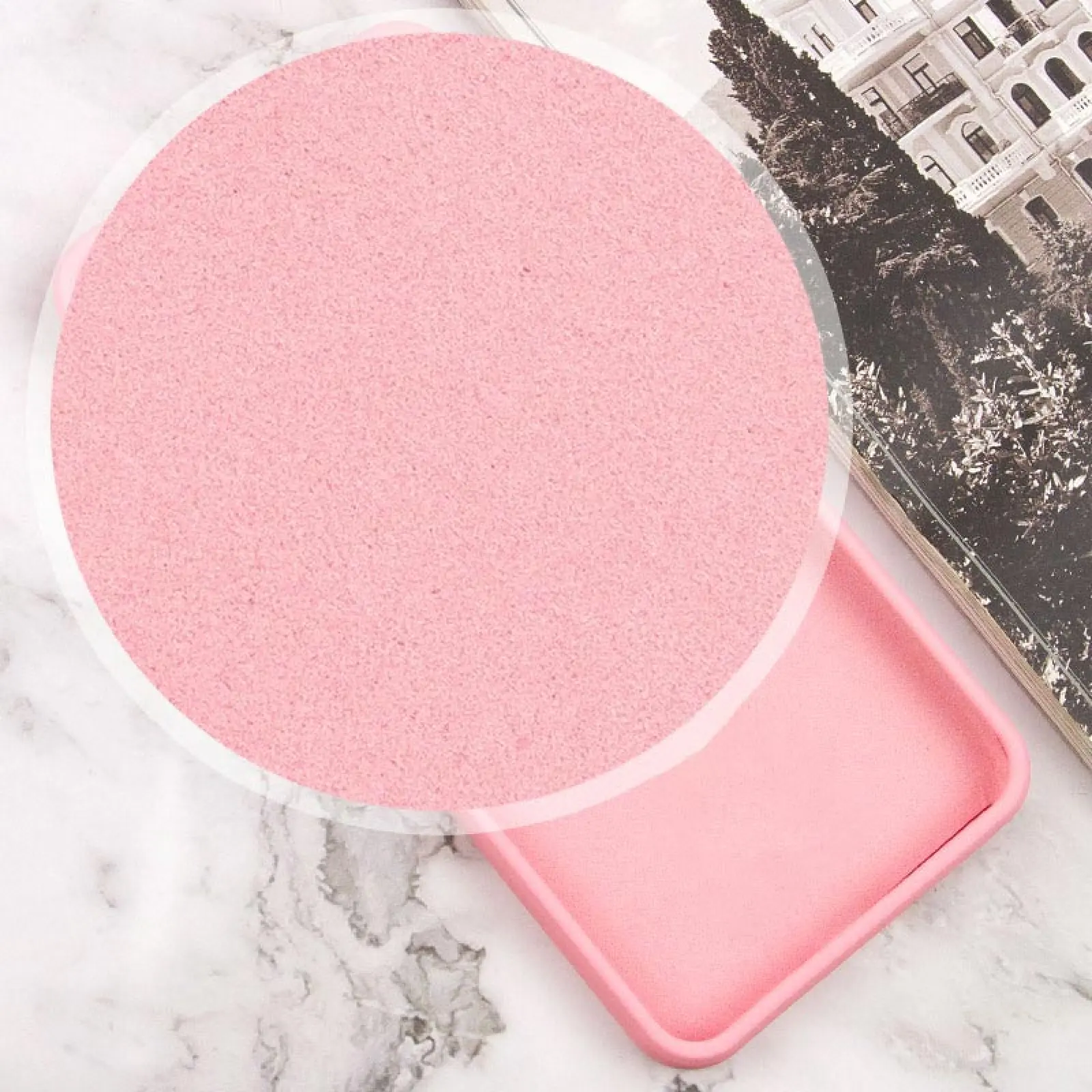 Чехол TPU GETMAN Liquid Silk Full Camera для Samsung Galaxy A34 5G, Розовый / Pink 1, TPU, купить оптом с доставкой