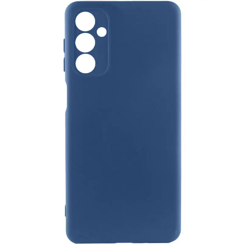 Чехол TPU GETMAN Liquid Silk Full Camera для Samsung Galaxy A14 4G/5G, Синий / Navy Blue, TPU, купить оптом с доставкой