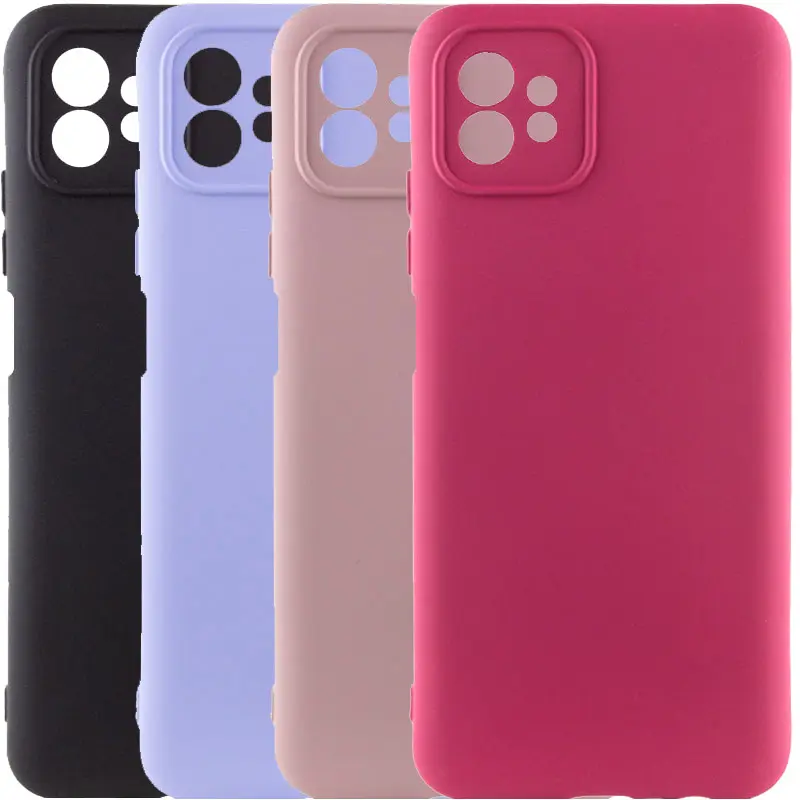 Чехол TPU GETMAN Liquid Silk Full Camera для Motorola Moto G32, TPU, купить оптом с доставкой