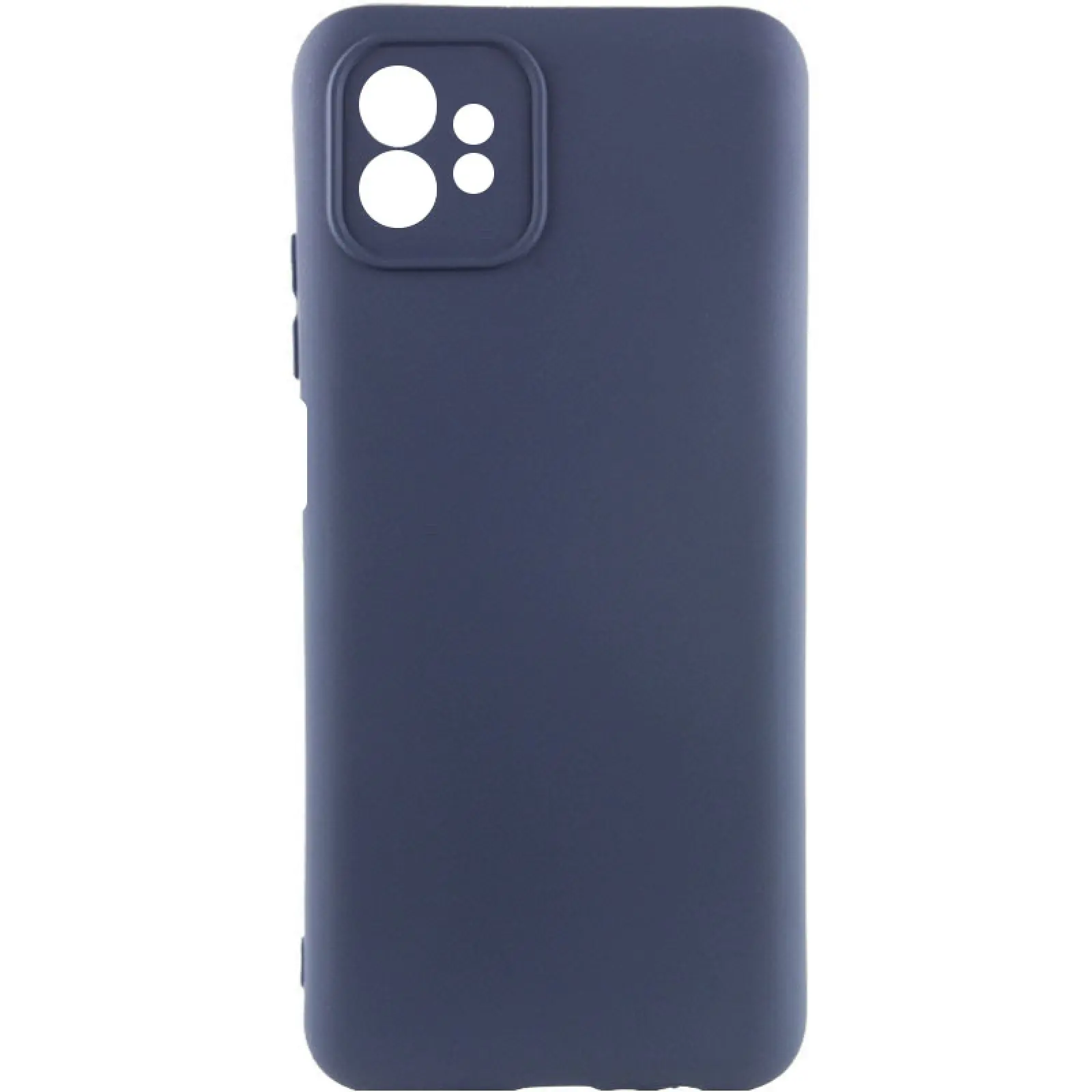 Чохол TPU GETMAN Liquid Silk Full Camera для Motorola Moto G32, Синій / Midnight Blue, TPU, купити оптом з доставкою
