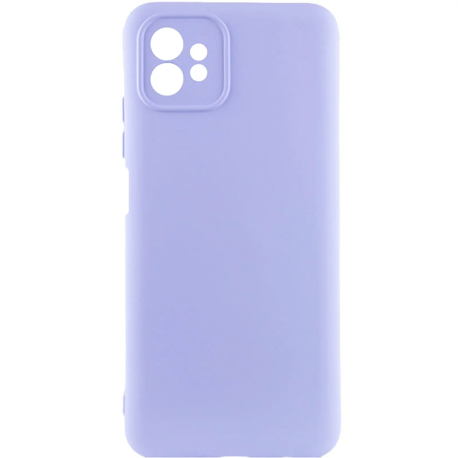 Чехол TPU GETMAN Liquid Silk Full Camera для Motorola Moto G32, Сиреневый / Light purple, TPU, купить оптом с доставкой