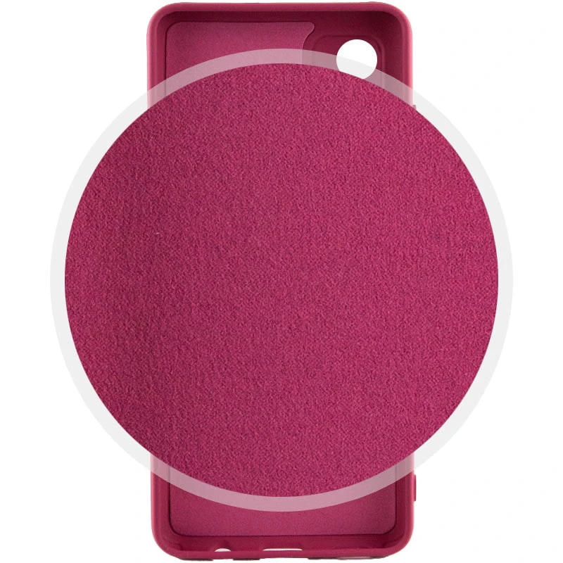 Чехол TPU GETMAN Liquid Silk Full Camera для Motorola Moto E13, Бордовый / Marsala 2, TPU, купить оптом с доставкой