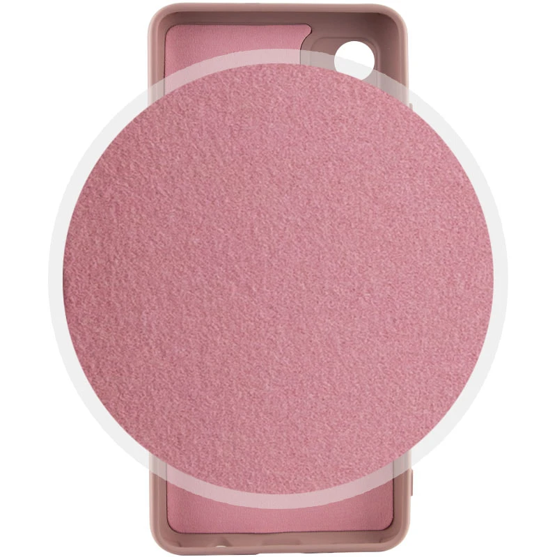 Чехол TPU GETMAN Liquid Silk Full Camera для Motorola Moto E13, Розовый / Pink Sand 1, TPU, купить оптом с доставкой
