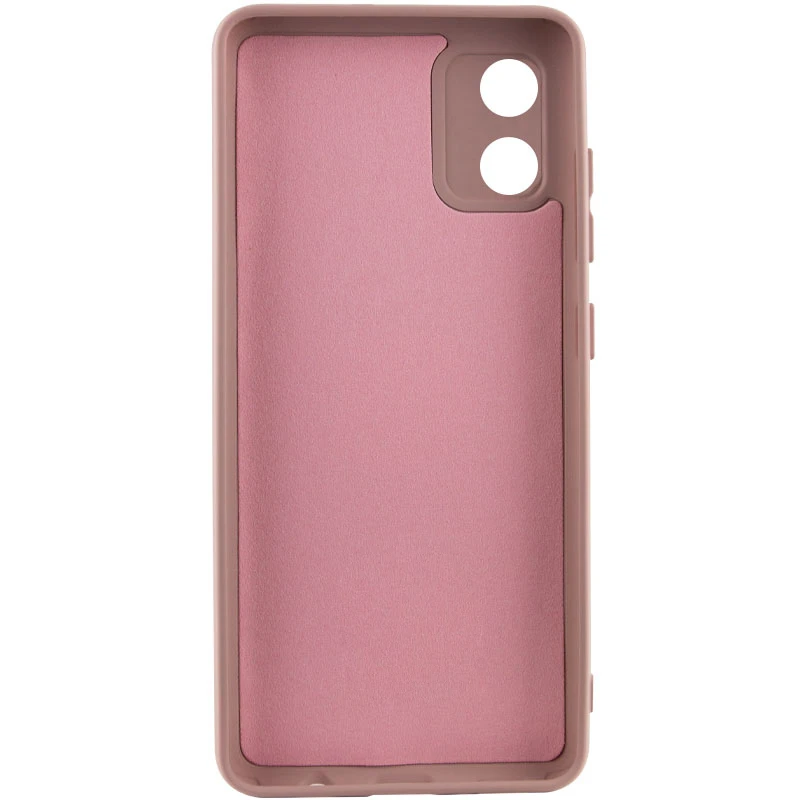 Чехол TPU GETMAN Liquid Silk Full Camera для Motorola Moto E13, Розовый / Pink Sand 2, TPU, купить оптом с доставкой