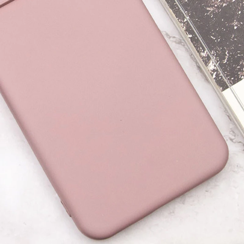 Чехол TPU GETMAN Liquid Silk Full Camera для Motorola Moto E13, Розовый / Pink Sand 3, TPU, купить оптом с доставкой