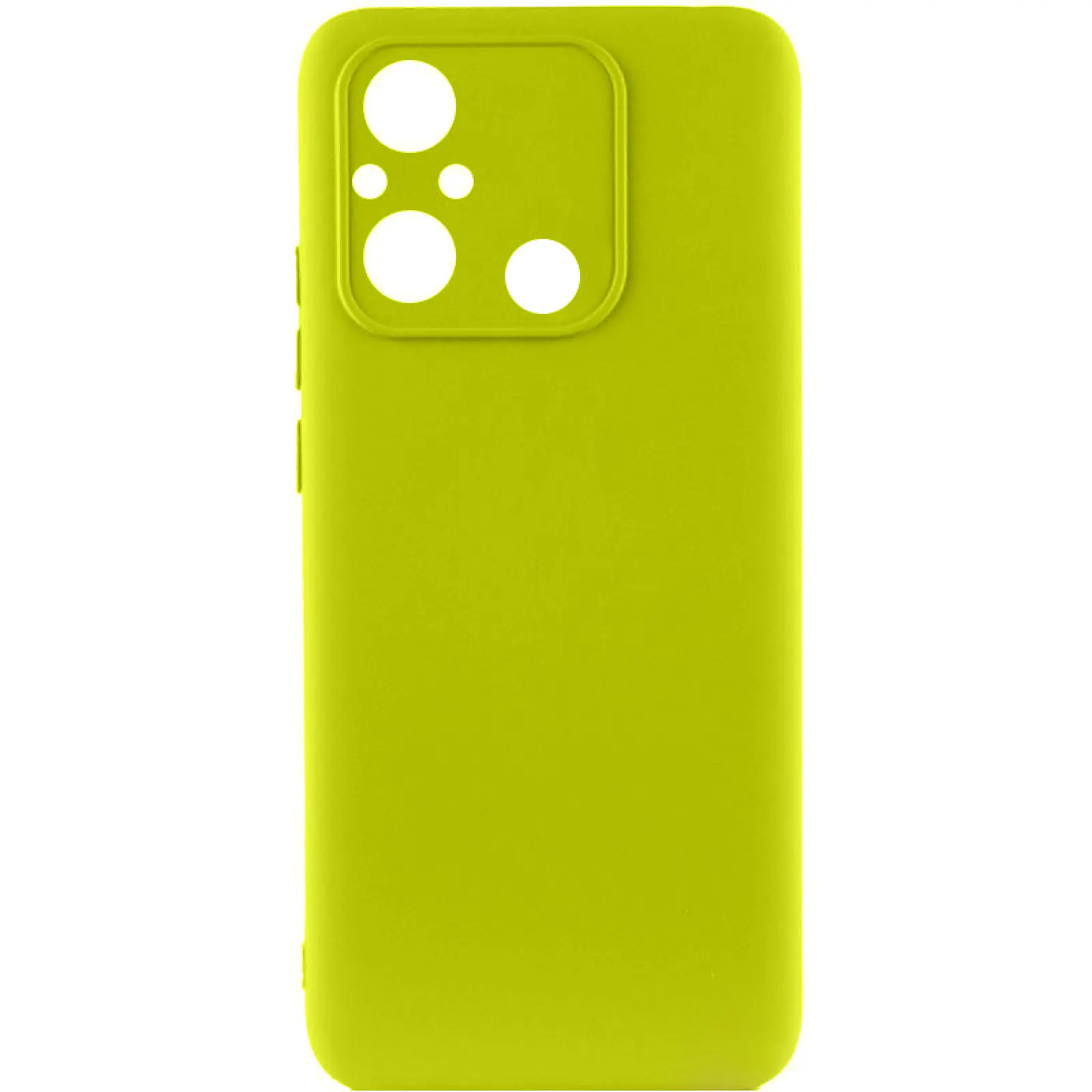 Чехол TPU GETMAN Liquid Silk Full Camera для Xiaomi Redmi 12C, Желтый / Flash, TPU, купить оптом с доставкой