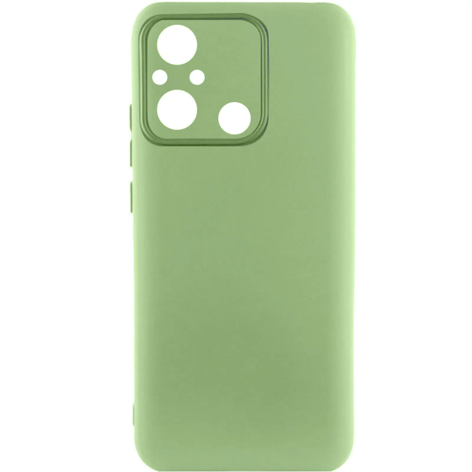 Чехол TPU GETMAN Liquid Silk Full Camera для Xiaomi Redmi 12C, Зеленый / Pistachio, TPU, купить оптом с доставкой