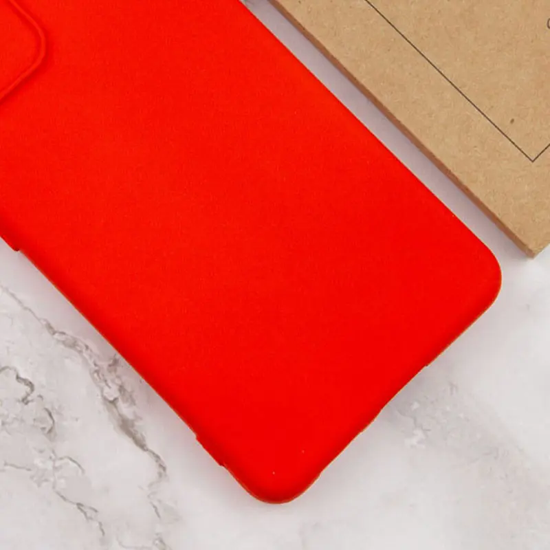 Чехол TPU GETMAN Liquid Silk Full Camera для Xiaomi Redmi 12C, Красный / Red 2, TPU, купить оптом с доставкой