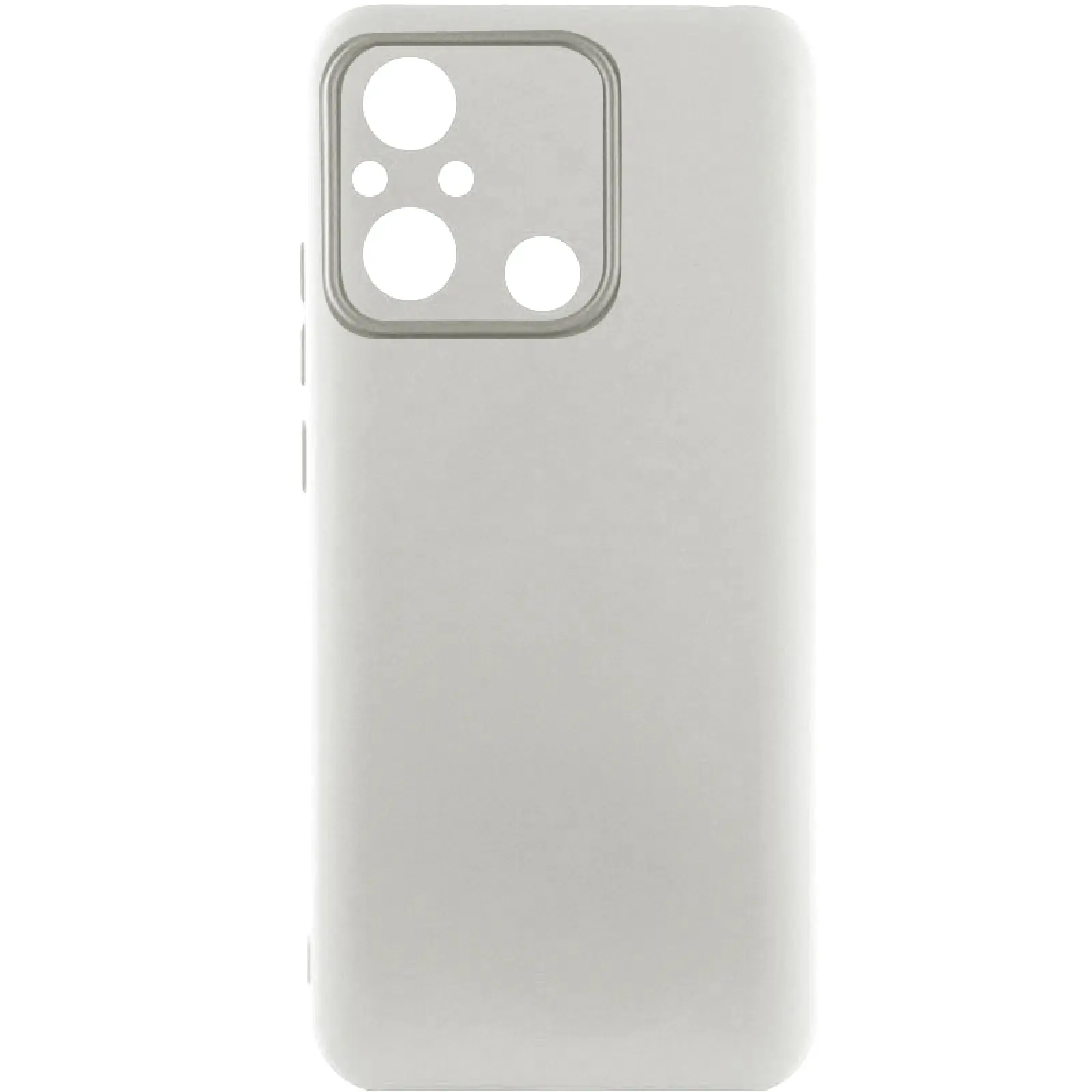 Чехол TPU GETMAN Liquid Silk Full Camera для Xiaomi Redmi 12C, Песочный / Sand, TPU, купить оптом с доставкой