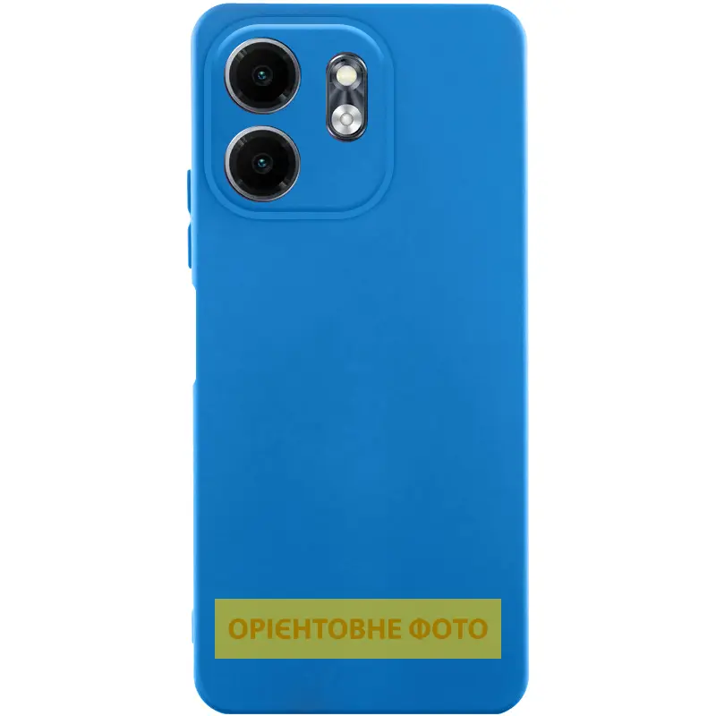 Чехол TPU GETMAN Liquid Silk Full Camera для Xiaomi Redmi 12C, Синий / Royal blue, TPU, купить оптом с доставкой
