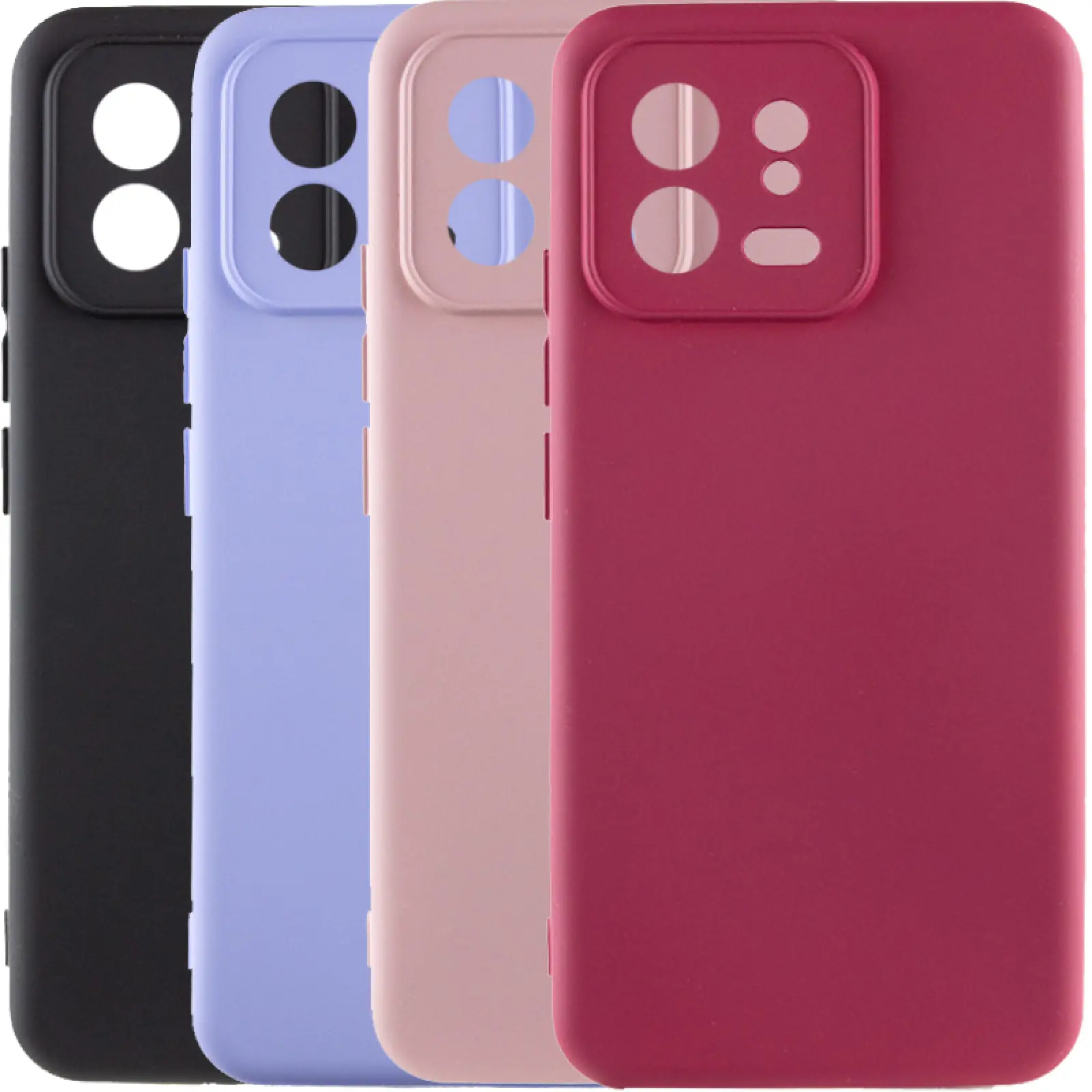 Чехол TPU GETMAN Liquid Silk Full Camera для Xiaomi 13, TPU, купить оптом с доставкой