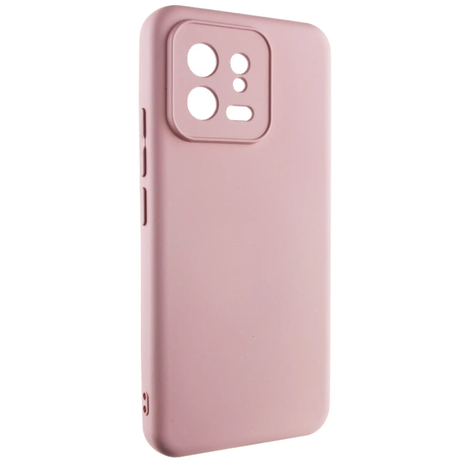 Чехол TPU GETMAN Liquid Silk Full Camera для Xiaomi 13, Розовый / Pink Sand 1, TPU, купить оптом с доставкой
