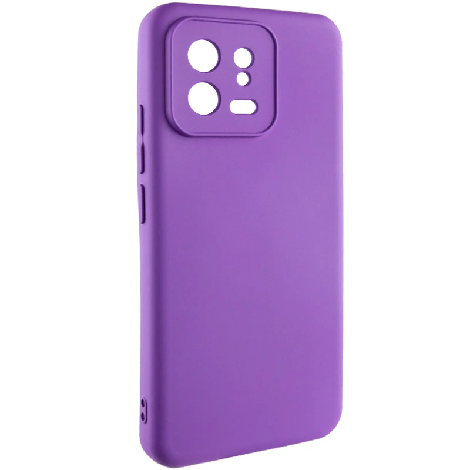 Чехол TPU GETMAN Liquid Silk Full Camera для Xiaomi 13, Фиолетовый / Purple 1, TPU, купить оптом с доставкой
