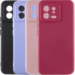 Чехол TPU GETMAN Liquid Silk Full Camera для Xiaomi 13 Pro