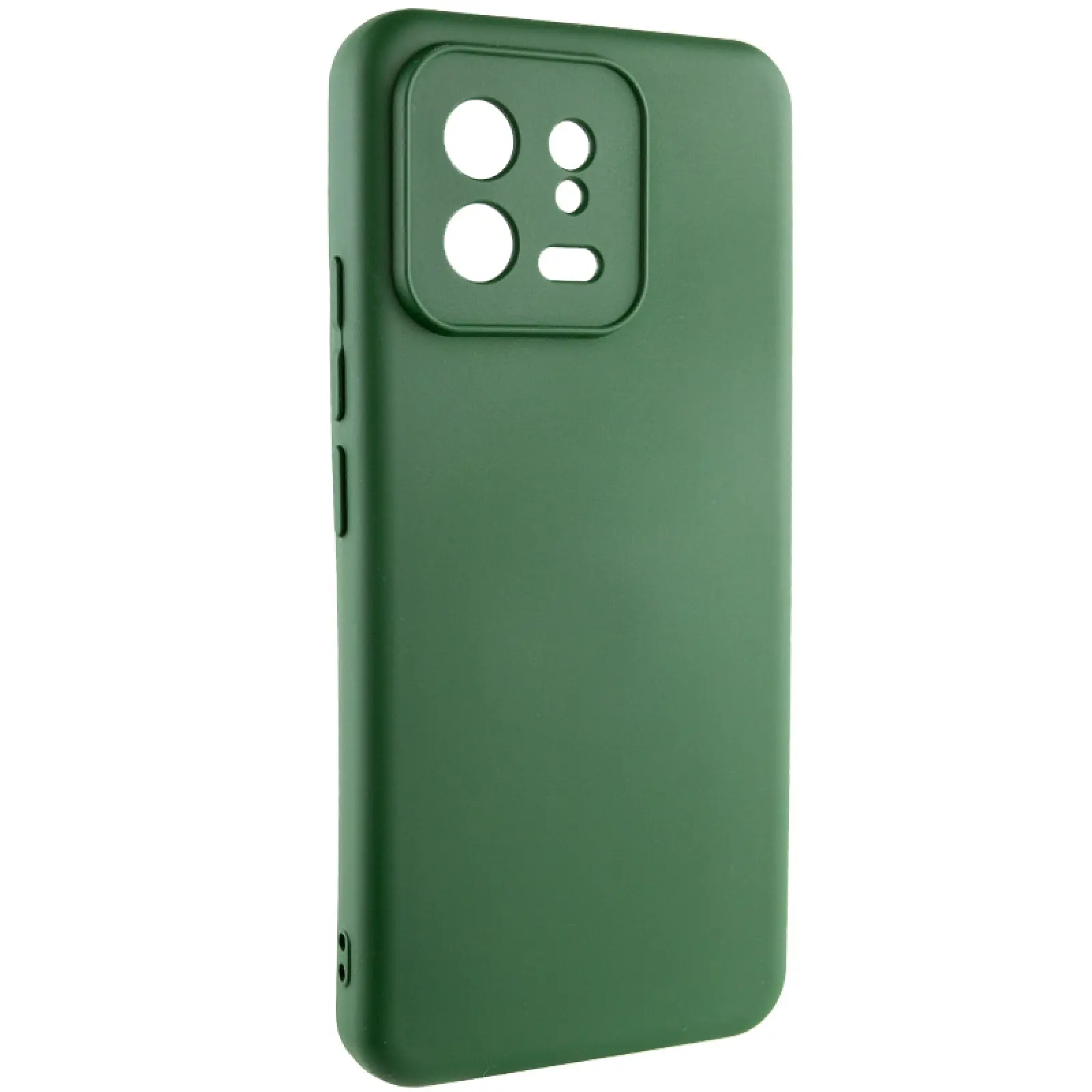 Чохол TPU GETMAN Liquid Silk Full Camera для Xiaomi 13 Pro, Зелений / Dark green 1, TPU, купити оптом з доставкою