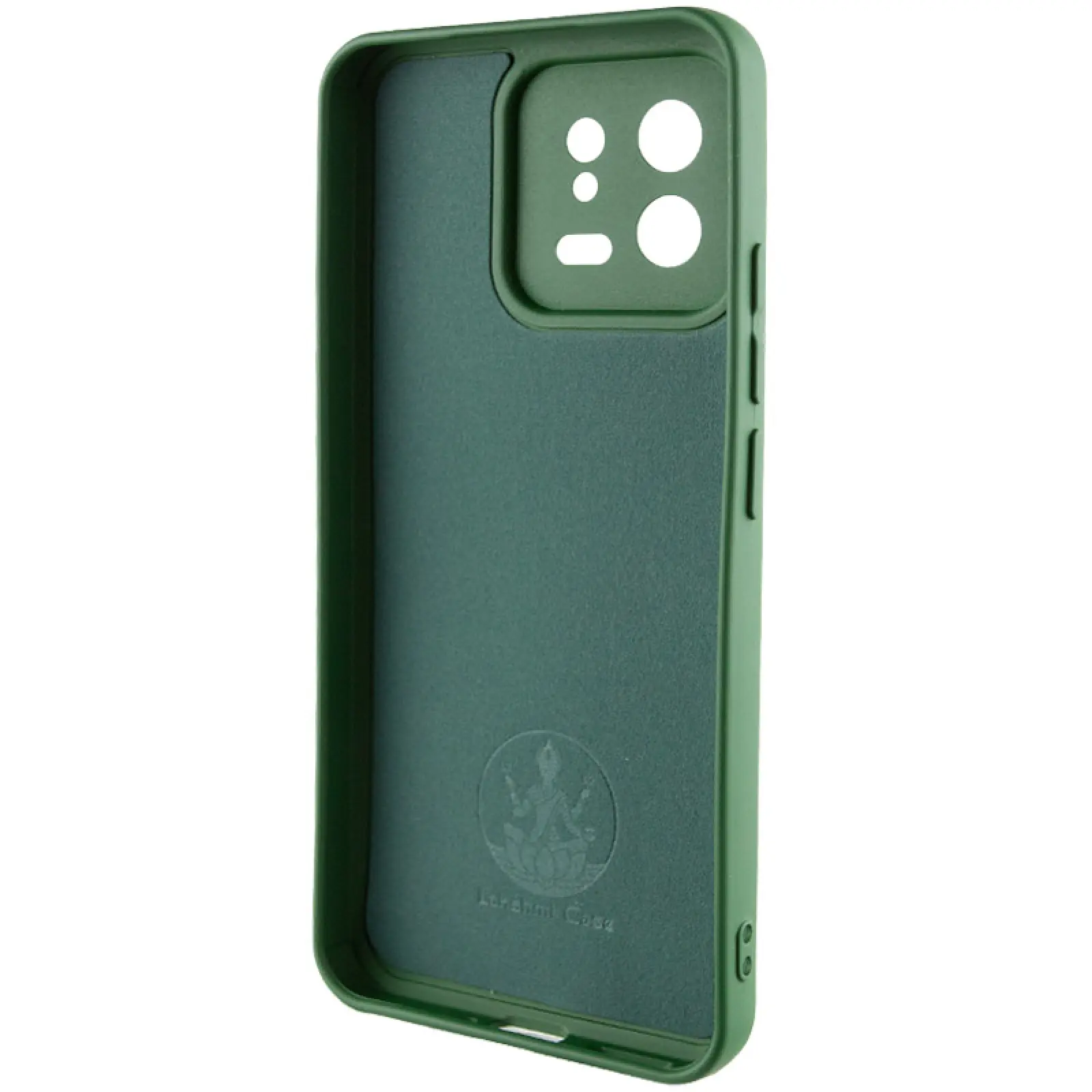 Чохол TPU GETMAN Liquid Silk Full Camera для Xiaomi 13 Pro, Зелений / Dark green 3, TPU, купити оптом з доставкою