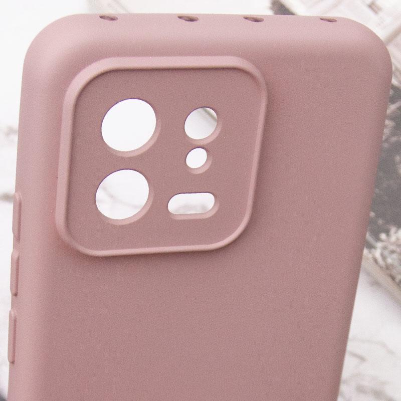 Чохол GETMAN Liquid Silk Full Camera для Xiaomi 13 Pro | TPU + Мікрофібра на малюнкі №6