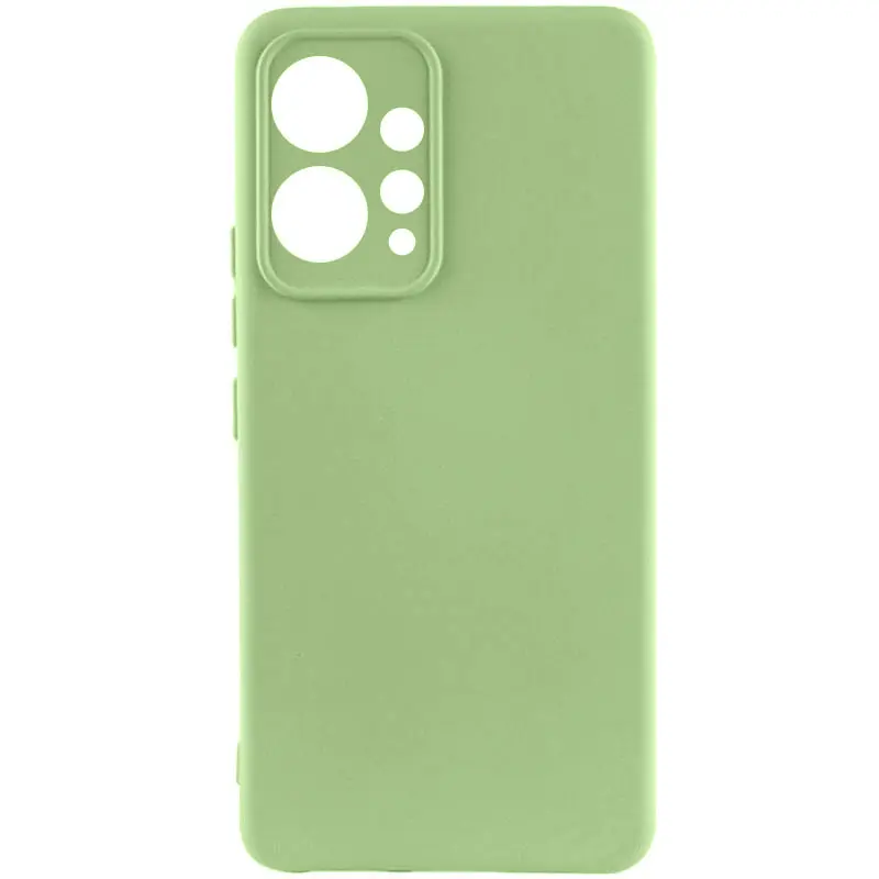 Чехол TPU GETMAN Liquid Silk Full Camera для Xiaomi Redmi Note 12 4G, Зеленый / Pistachio, TPU, купить оптом с доставкой