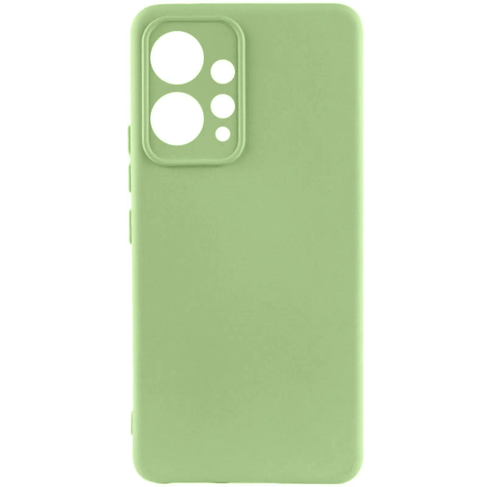 Чехол TPU GETMAN Liquid Silk Full Camera для Xiaomi Redmi Note 12 4G, Зеленый / Pistachio, TPU, купить оптом с доставкой