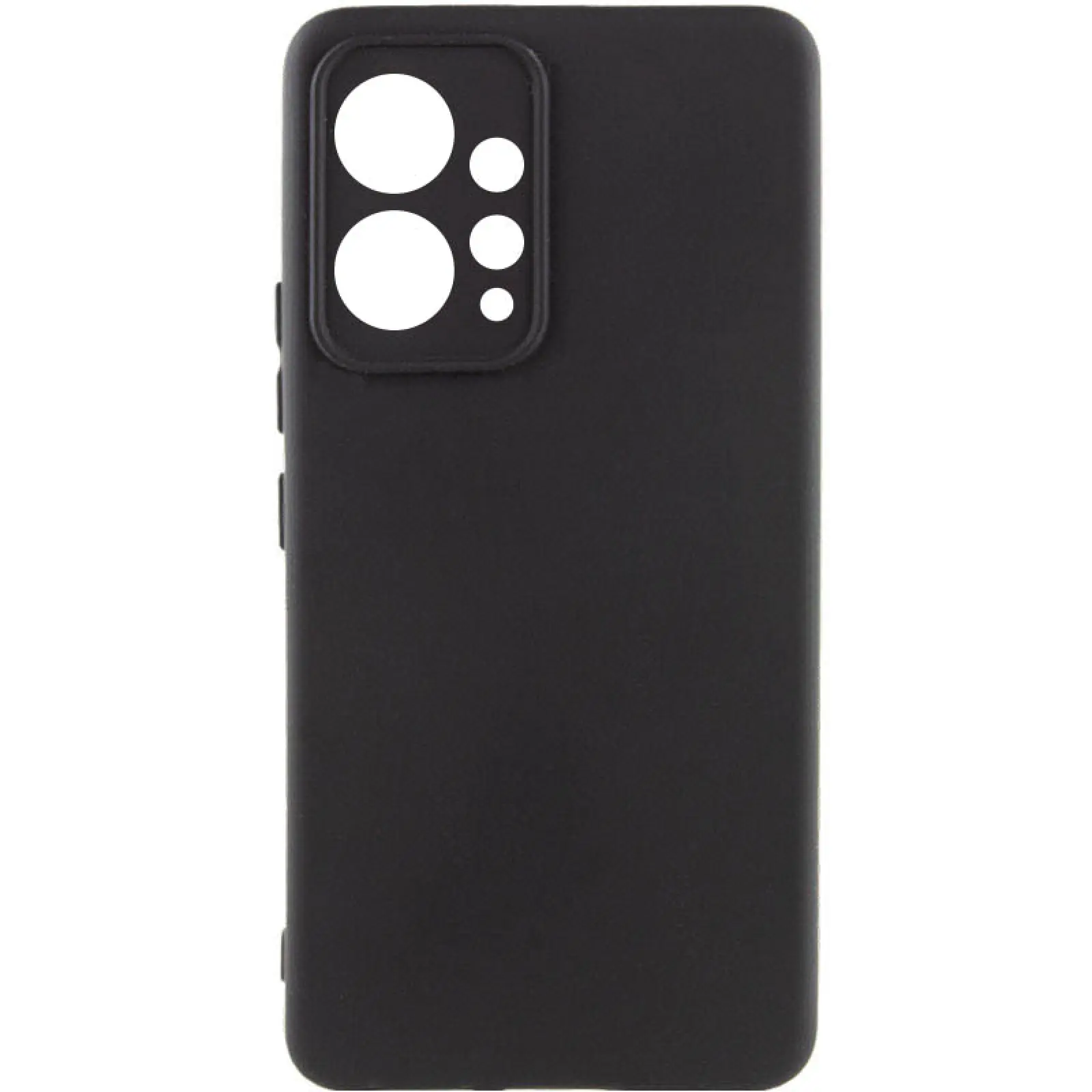 Чехол TPU GETMAN Liquid Silk Full Camera для Xiaomi Redmi Note 12 4G, Черный / Black, TPU, купить оптом с доставкой
