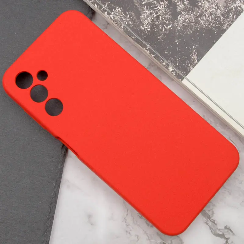 Чехол TPU GETMAN Liquid Silk Full Camera для Samsung Galaxy A24 4G, Красный / Red 4, TPU, купить оптом с доставкой