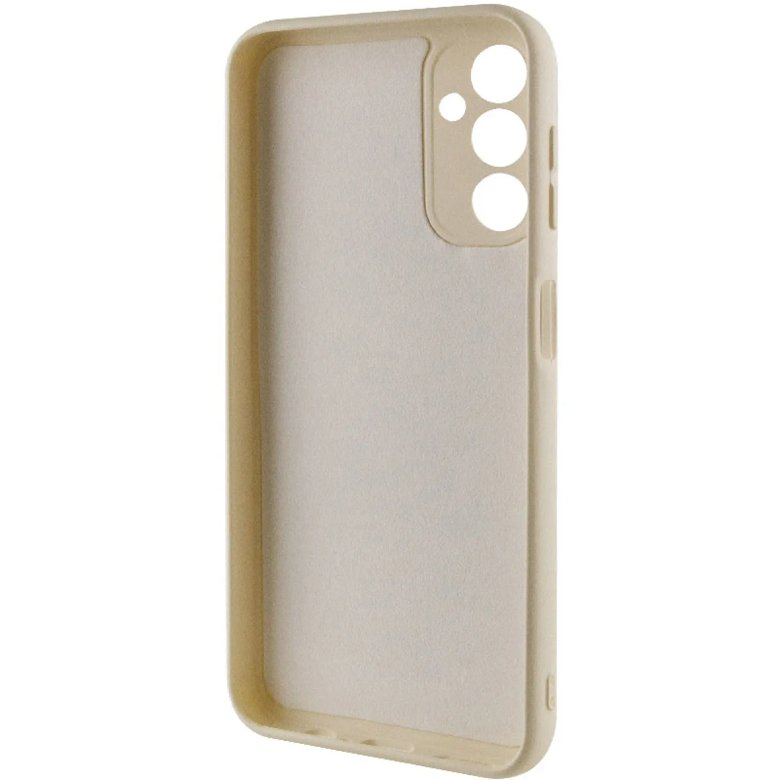 Чехол TPU GETMAN Liquid Silk Full Camera для Samsung Galaxy A24 4G, Песочный / Sand 2, TPU, купить оптом с доставкой