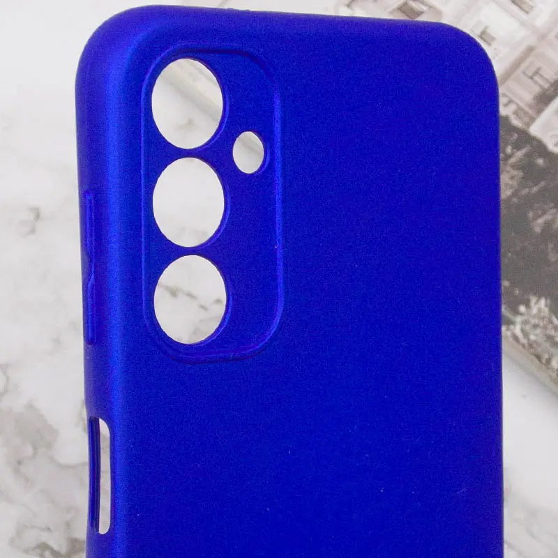 Чехол TPU GETMAN Liquid Silk Full Camera для Samsung Galaxy A24 4G, Синий / Iris 4, TPU, купить оптом с доставкой