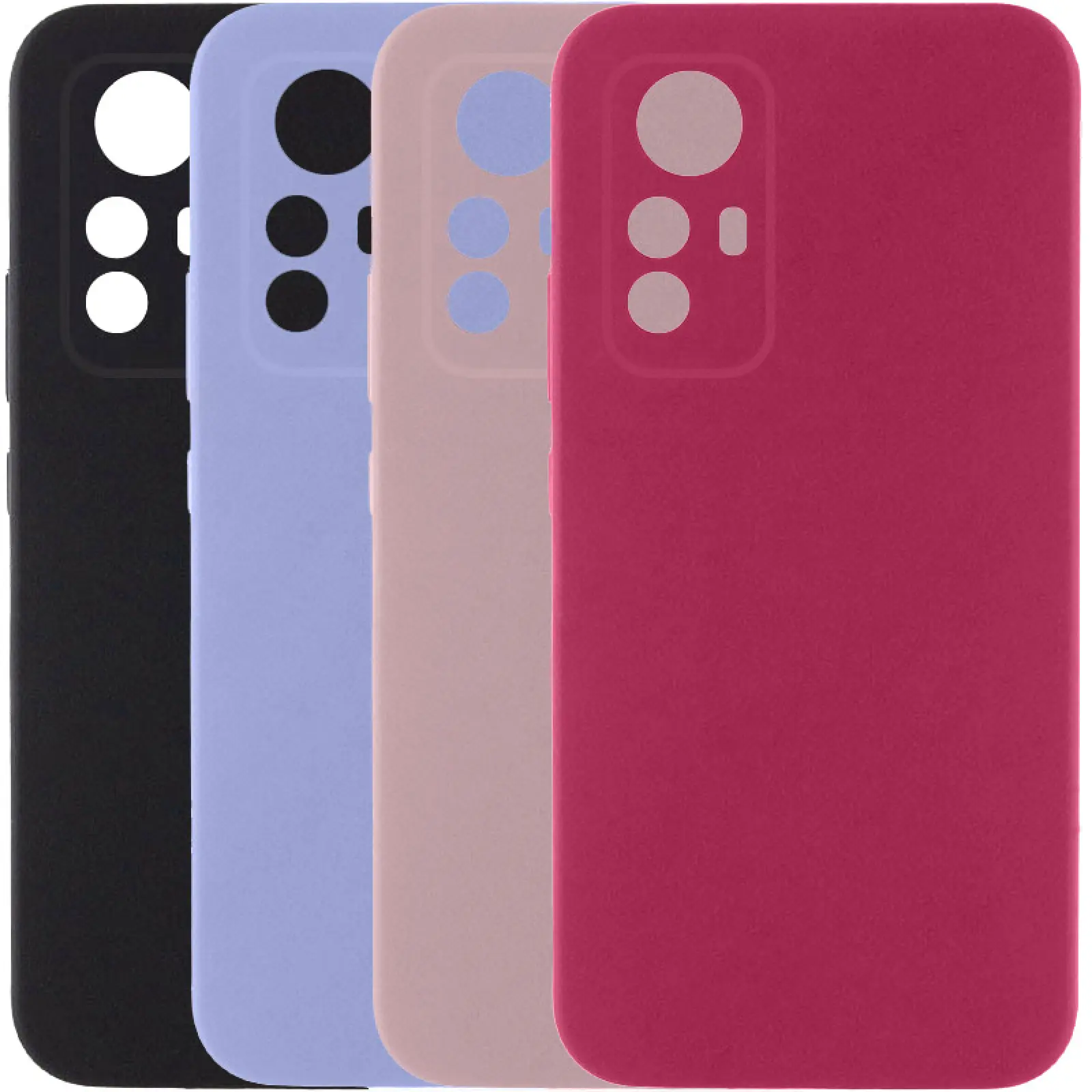 Чехол TPU GETMAN Liquid Silk Full Camera для Xiaomi Redmi Note 12S, TPU, купить оптом с доставкой