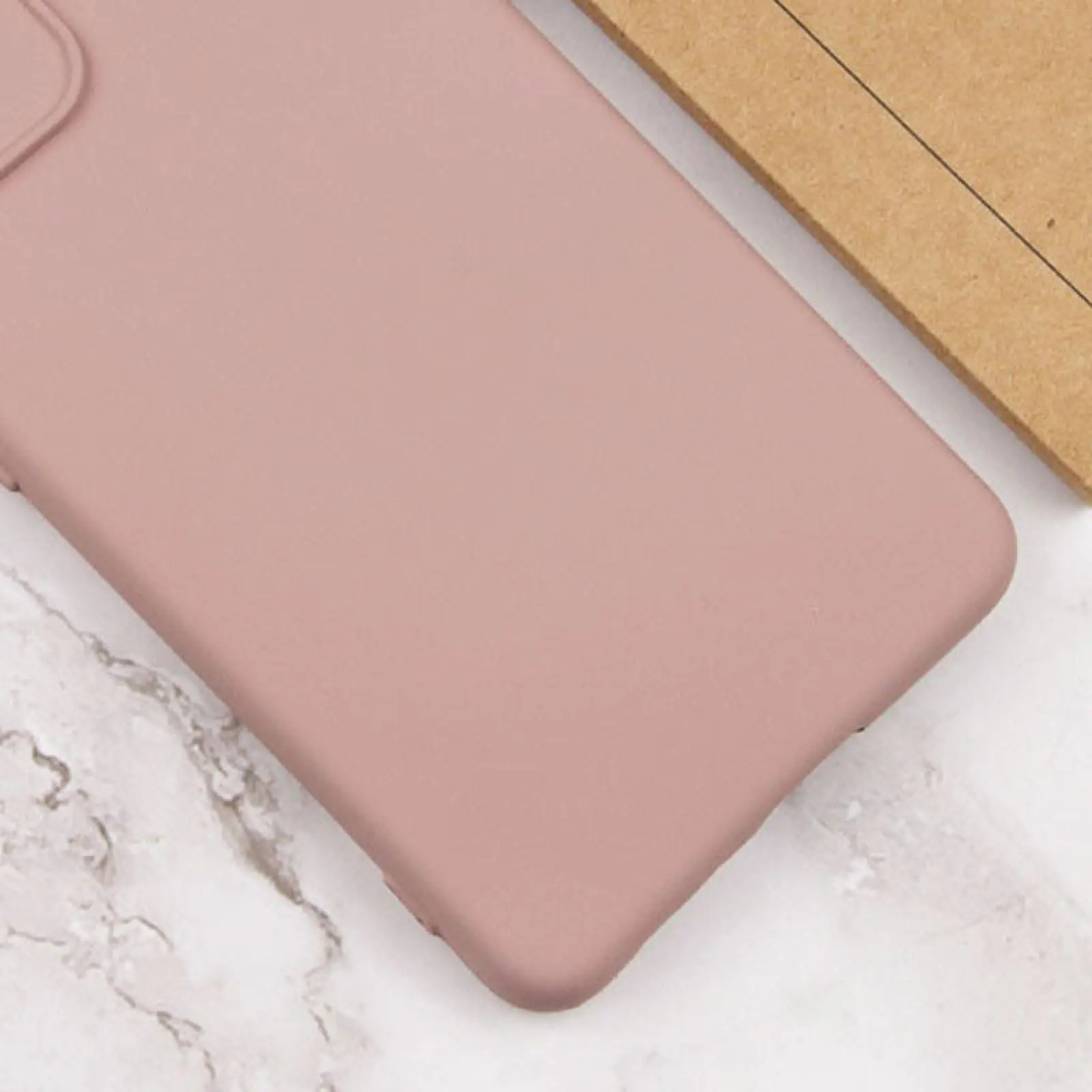 Чохол TPU GETMAN Liquid Silk Full Camera для Xiaomi Redmi 12, Рожевий / Pink Sand 2, TPU, купити оптом з доставкою