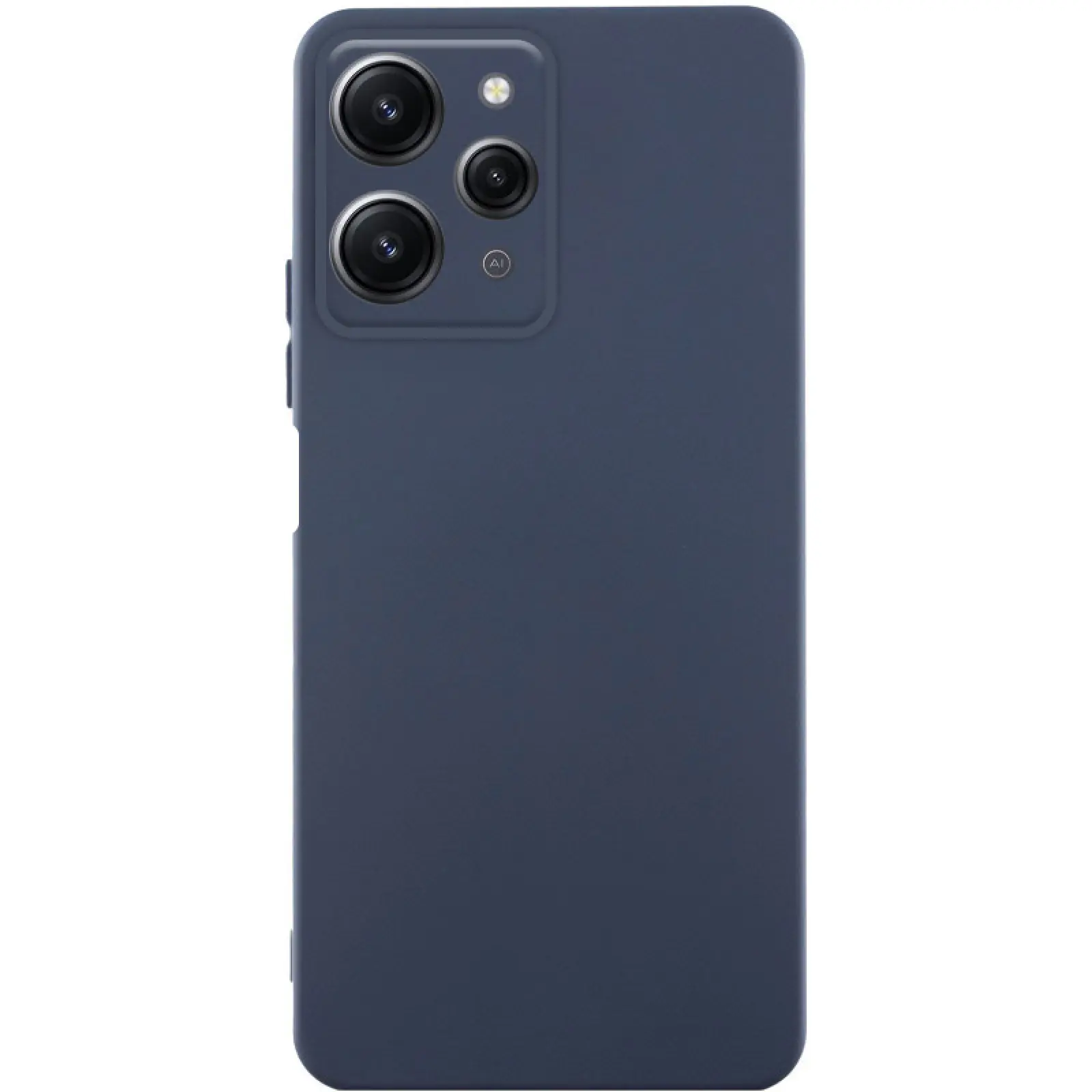 Чохол TPU GETMAN Liquid Silk Full Camera для Xiaomi Redmi 12, Синій / Midnight Blue, TPU, купити оптом з доставкою