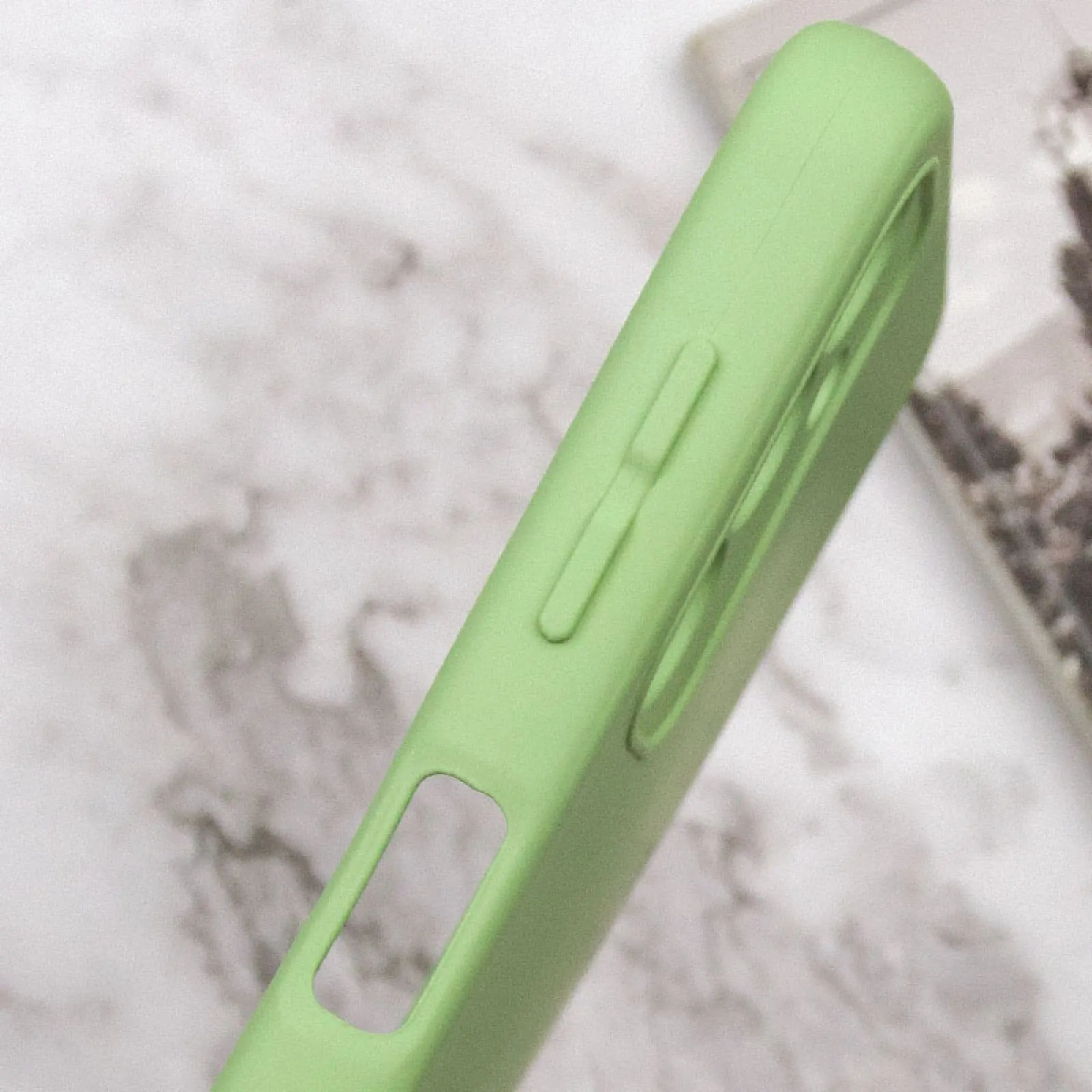 Чохол TPU GETMAN Liquid Silk Full Camera для Samsung Galaxy M34 5G, Зелений / Pistachio 5, TPU, купити оптом з доставкою