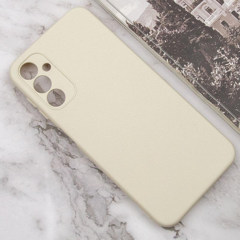 Чохол GETMAN Liquid Silk Full Camera для Samsung Galaxy M34 5G | TPU + Мікрофібра на малюнкі №4