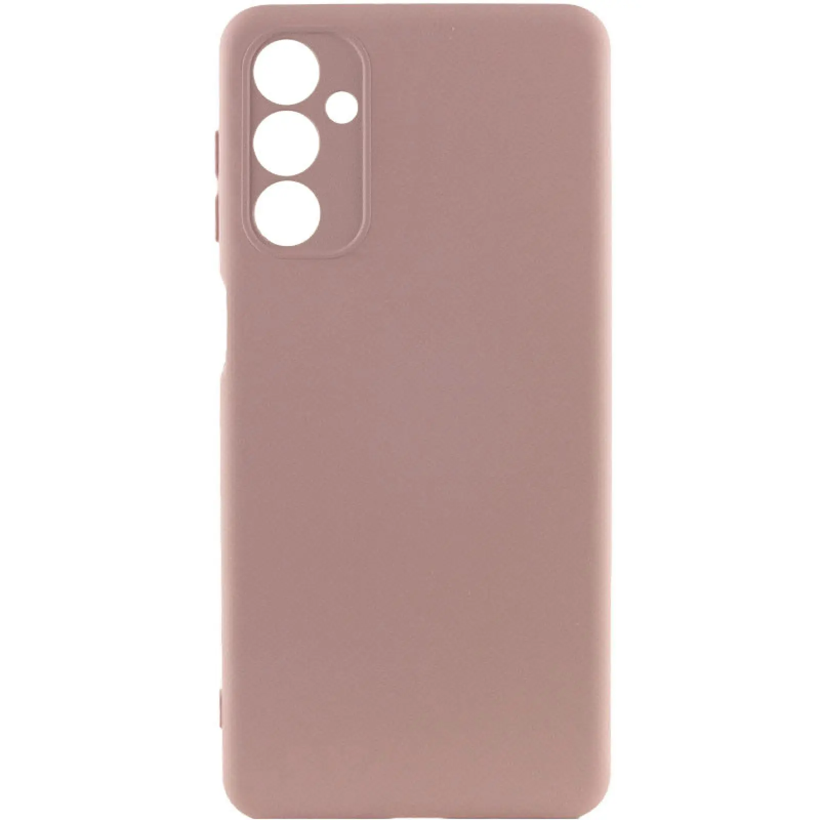 Чохол TPU GETMAN Liquid Silk Full Camera для Samsung Galaxy M34 5G, Рожевий / Pink Sand, TPU, купити оптом з доставкою