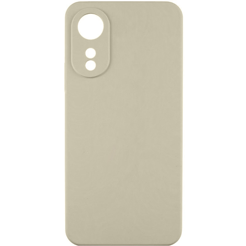 Чохол GETMAN Liquid Silk Full Camera для Oppo A78 4G | TPU + Мікрофібра на малюнкі №1