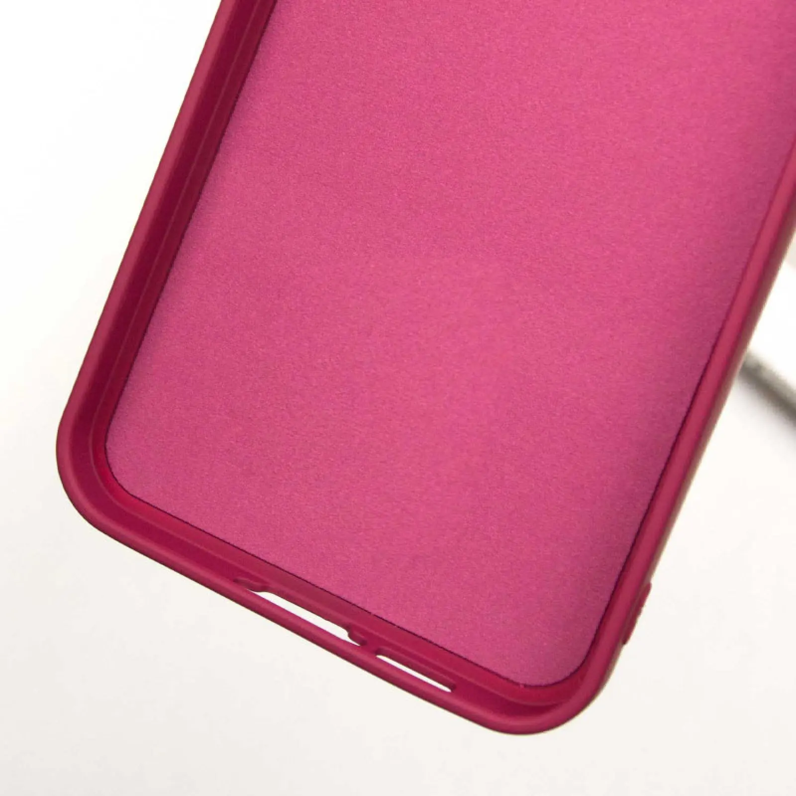 Чехол TPU GETMAN Liquid Silk Full Camera для Samsung Galaxy S23 FE, Бордовый / Marsala 6, TPU, купить оптом с доставкой