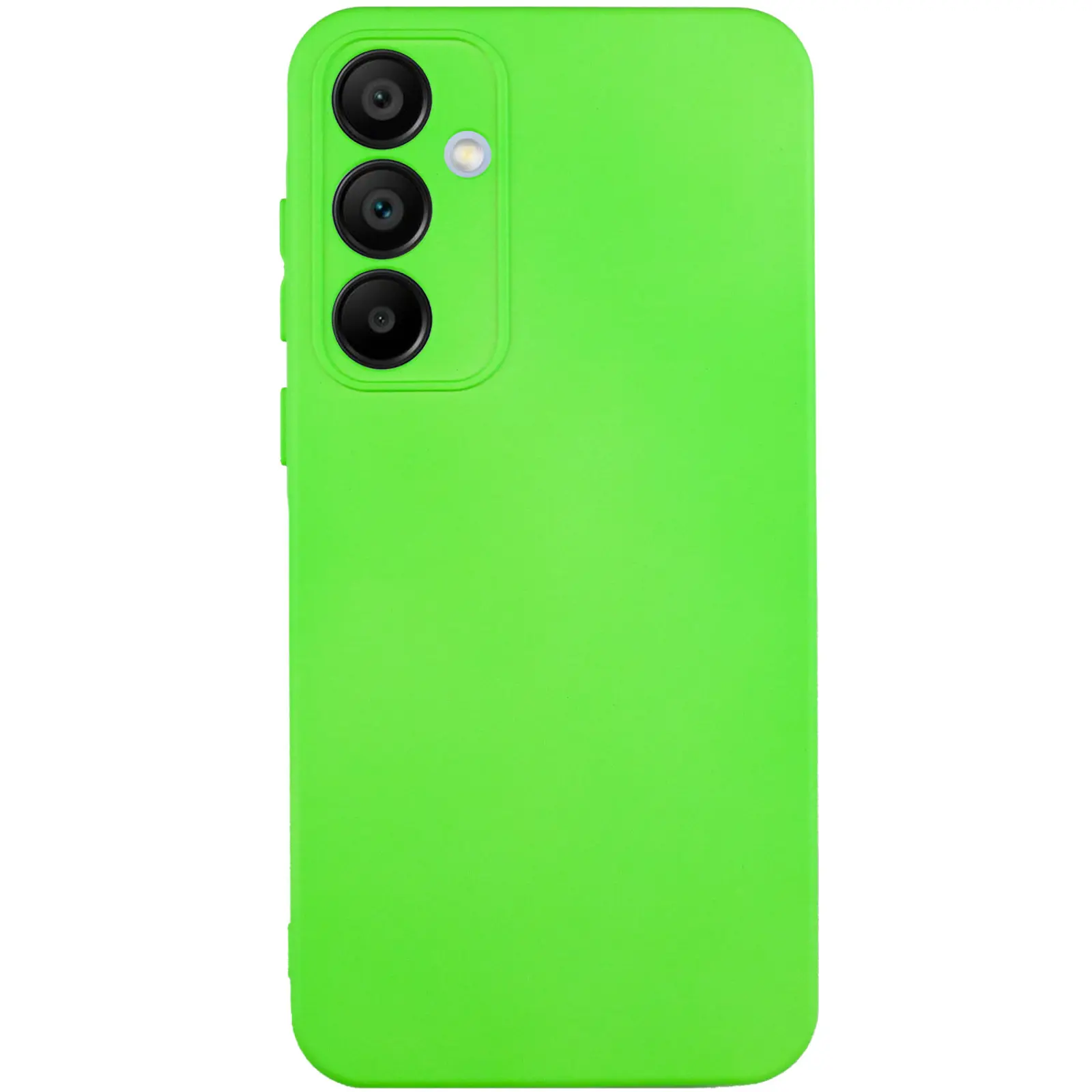 Чехол TPU GETMAN Liquid Silk Full Camera для Samsung Galaxy S23 FE, Салатовый / Neon Green, TPU, купить оптом с доставкой