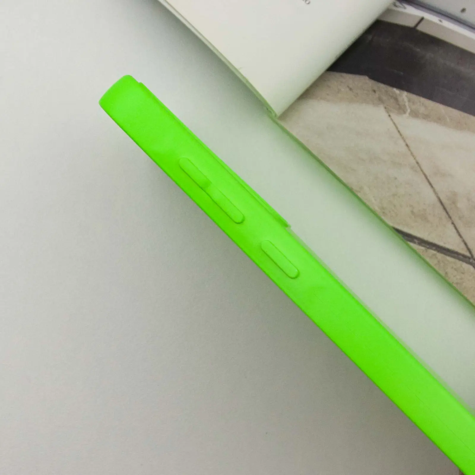 Чехол TPU GETMAN Liquid Silk Full Camera для Samsung Galaxy S23 FE, Салатовый / Neon Green 3, TPU, купить оптом с доставкой