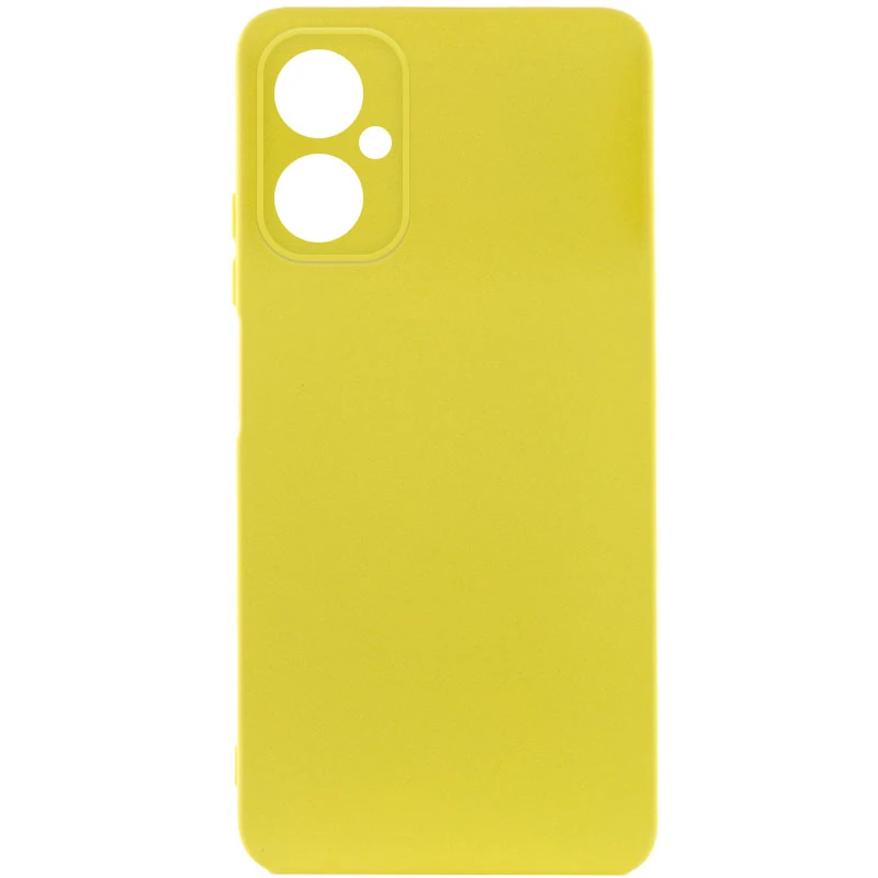 Чехол TPU GETMAN Liquid Silk Full Camera для Motorola Moto G14, Желтый / Flash, TPU, купить оптом с доставкой