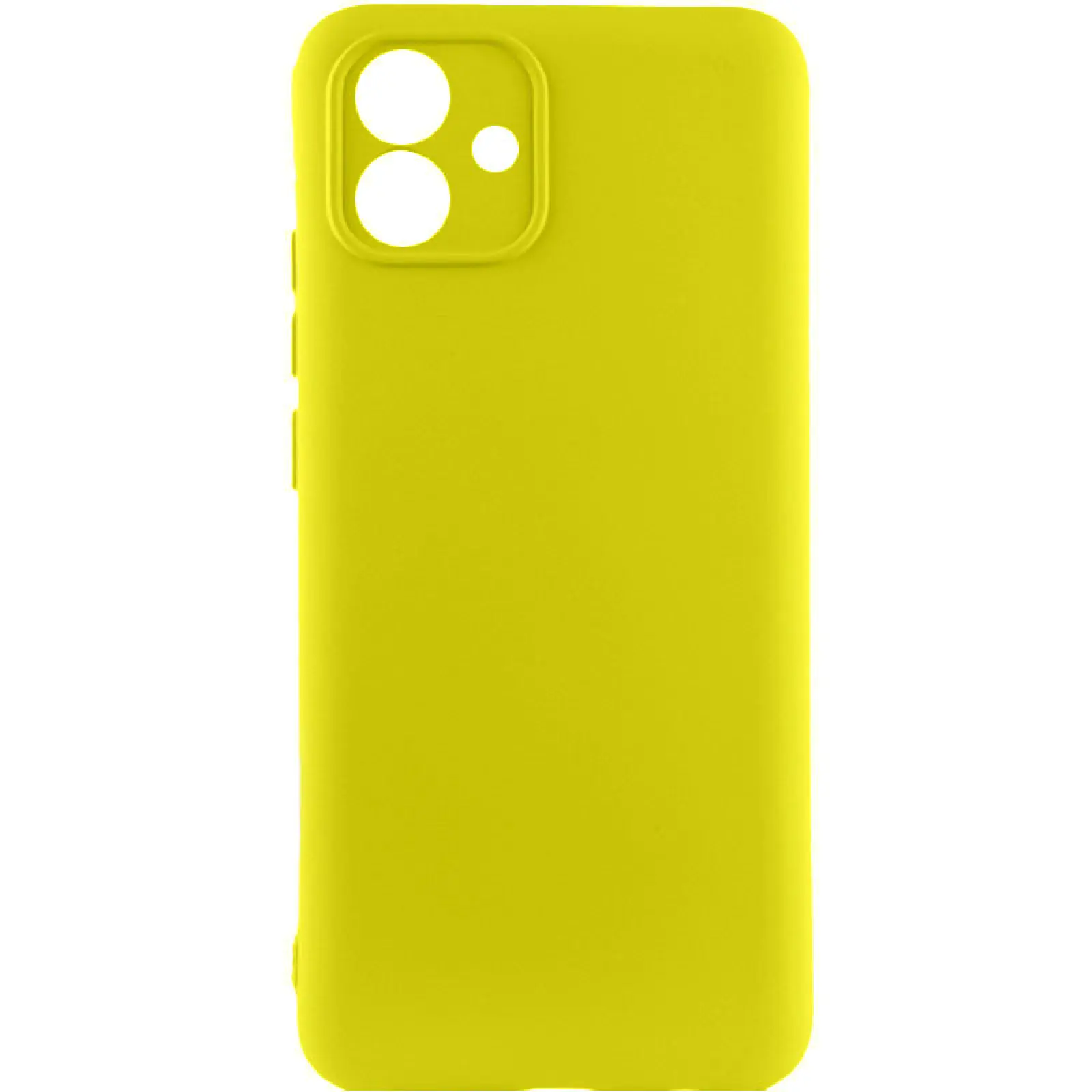 Чехол TPU GETMAN Liquid Silk Full Camera для Samsung Galaxy A05, Желтый / Flash, TPU, купить оптом с доставкой