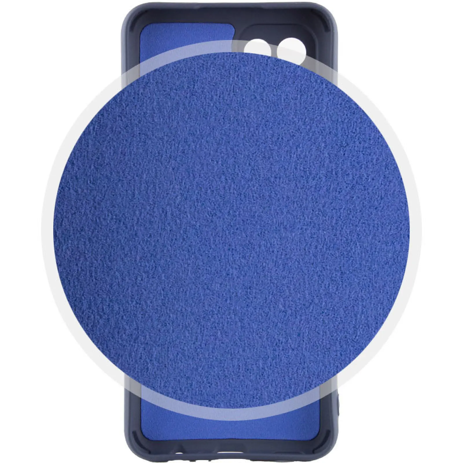Чехол TPU GETMAN Liquid Silk Full Camera для Samsung Galaxy A05, Синий / Midnight Blue 2, TPU, купить оптом с доставкой