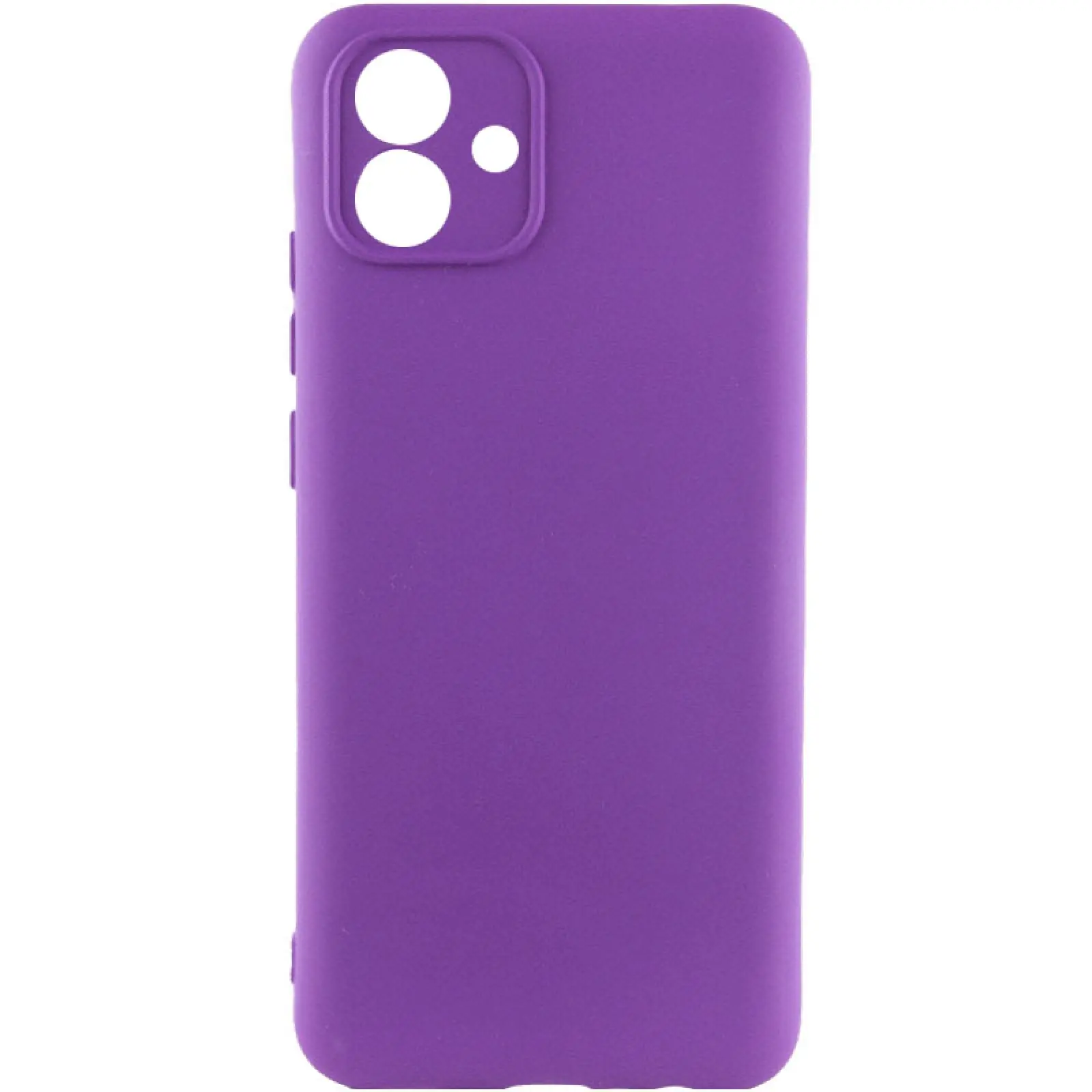 Чехол TPU GETMAN Liquid Silk Full Camera для Samsung Galaxy A05, Фиолетовый / Purple, TPU, купить оптом с доставкой