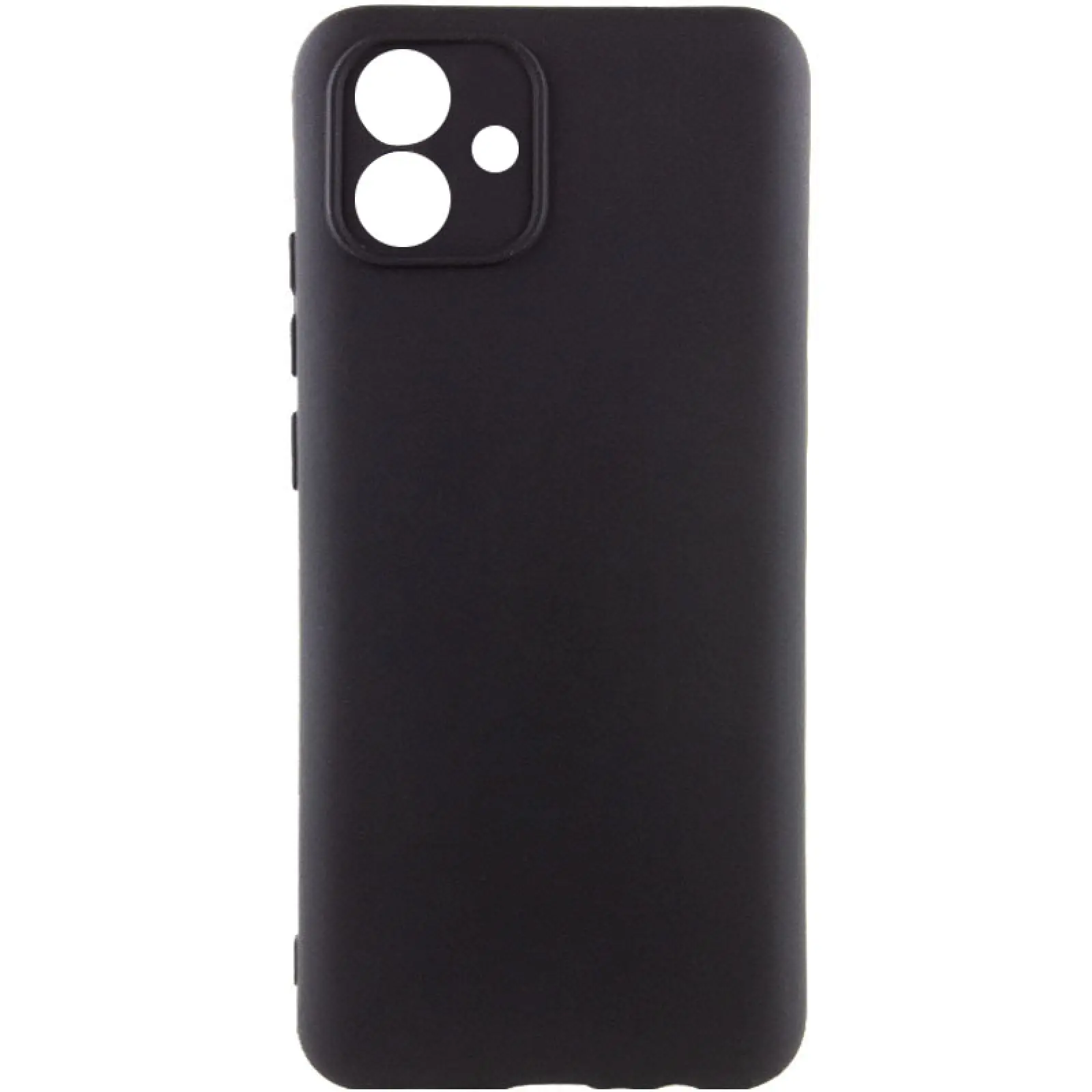 Чехол TPU GETMAN Liquid Silk Full Camera для Samsung Galaxy A05, Черный / Black, TPU, купить оптом с доставкой