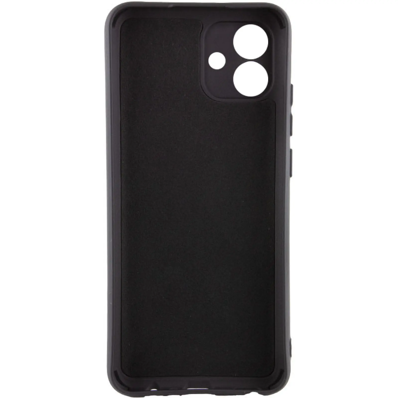 Чехол TPU GETMAN Liquid Silk Full Camera для Samsung Galaxy A05, Черный / Black 2, TPU, купить оптом с доставкой