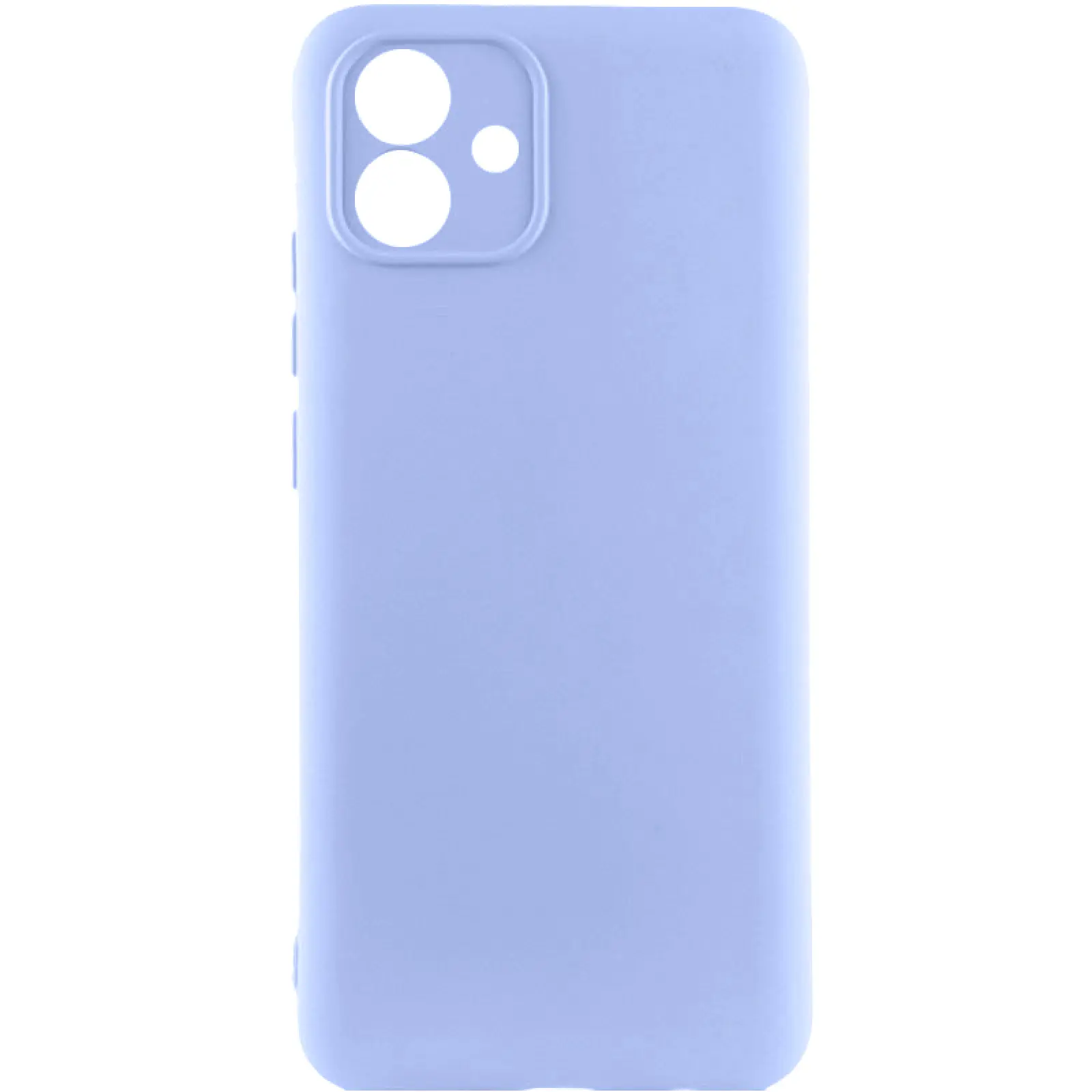 Чехол TPU GETMAN Liquid Silk Full Camera для Samsung Galaxy A05, Сиреневый / Light purple, TPU, купить оптом с доставкой