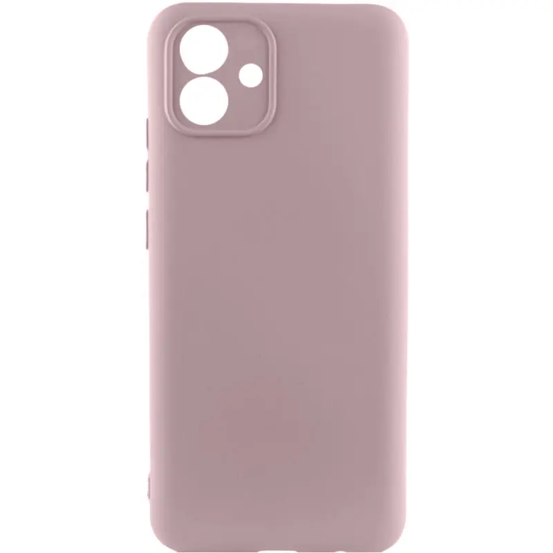 Чехол TPU GETMAN Liquid Silk Full Camera для Samsung Galaxy A05, Серый / Lavender, TPU, купить оптом с доставкой
