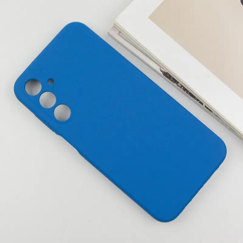 Чехол TPU GETMAN Liquid Silk Full Camera для Samsung Galaxy A05s, Синий / Navy Blue 2, TPU, купить оптом с доставкой