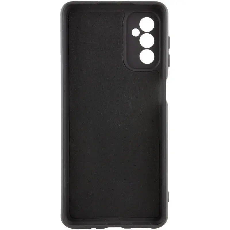 Чехол TPU GETMAN Liquid Silk Full Camera для Samsung Galaxy A05s, Черный / Black 1, TPU, купить оптом с доставкой