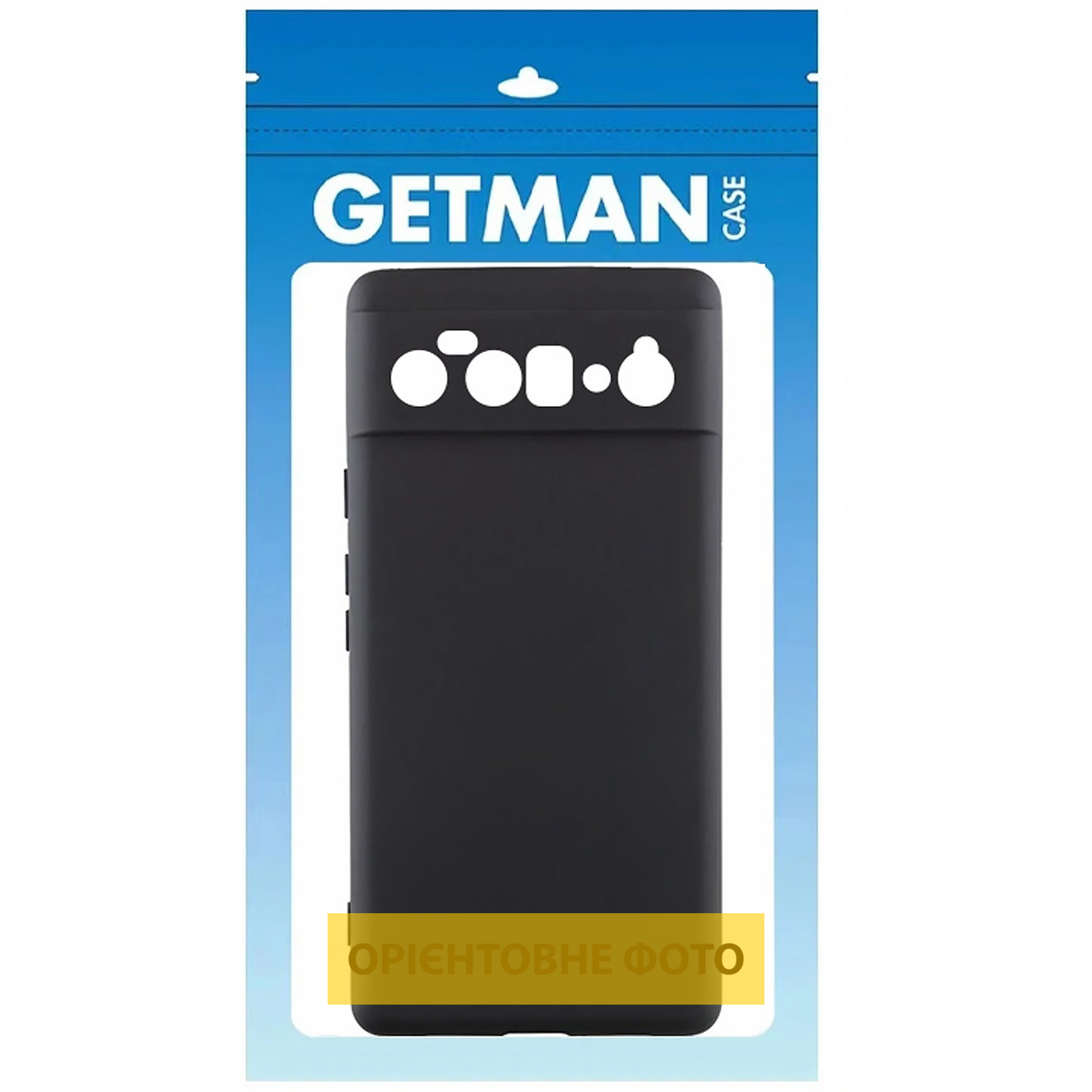 Чехол TPU GETMAN Liquid Silk Full Camera для Samsung Galaxy A05s, Черный / Black 4, TPU, купить оптом с доставкой